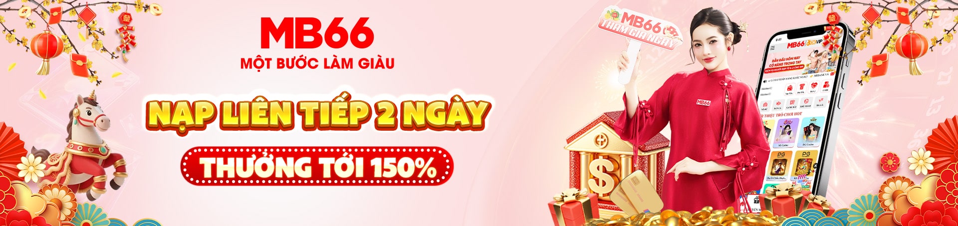 MB66 nạp liên tiếp thưởng nhân 3